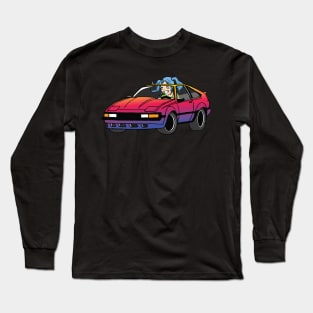 Toyota Supra Manga Girl Long Sleeve T-Shirt